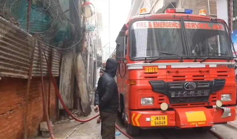 Fire breaks out at CRPF camp in Karan Nagar