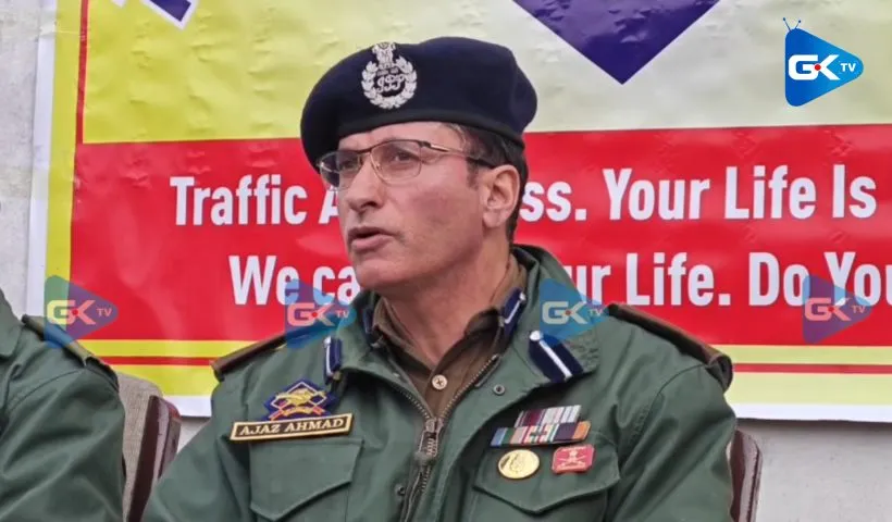 Traffic enforcement saw major improvement in Srinagar in 2025: SSP Traffic