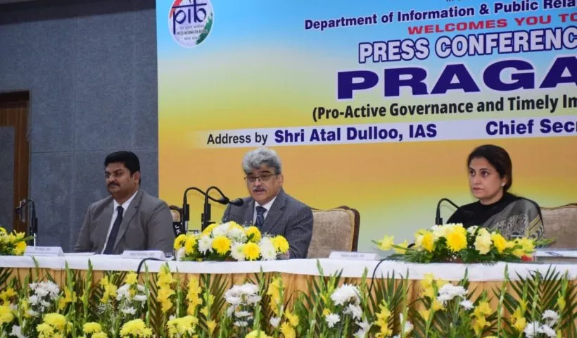 PRAGATI driving timely execution of mega projects in J&K: Chief Secretary