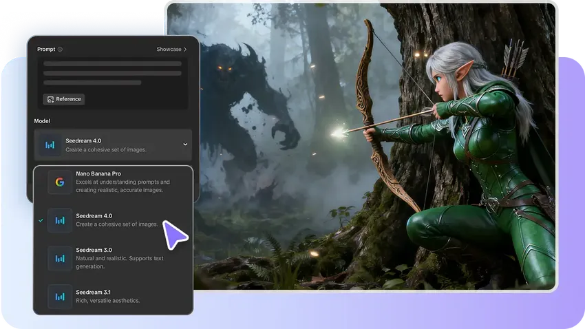 Make Custom Scene Compositions Using an AI Image Generator Easily