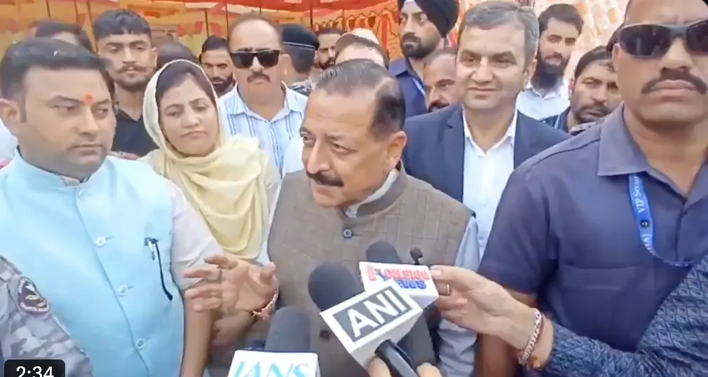 Alternative places to be identified in Ramban to resettle people in vulnerable areas: Jitendra Singh